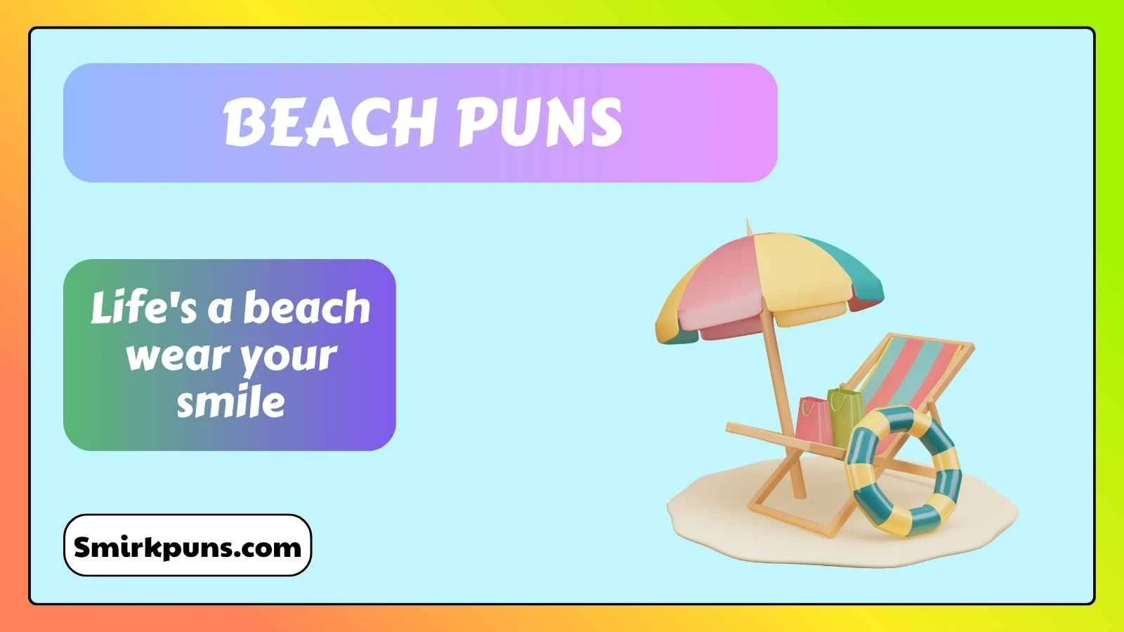 Beach Puns