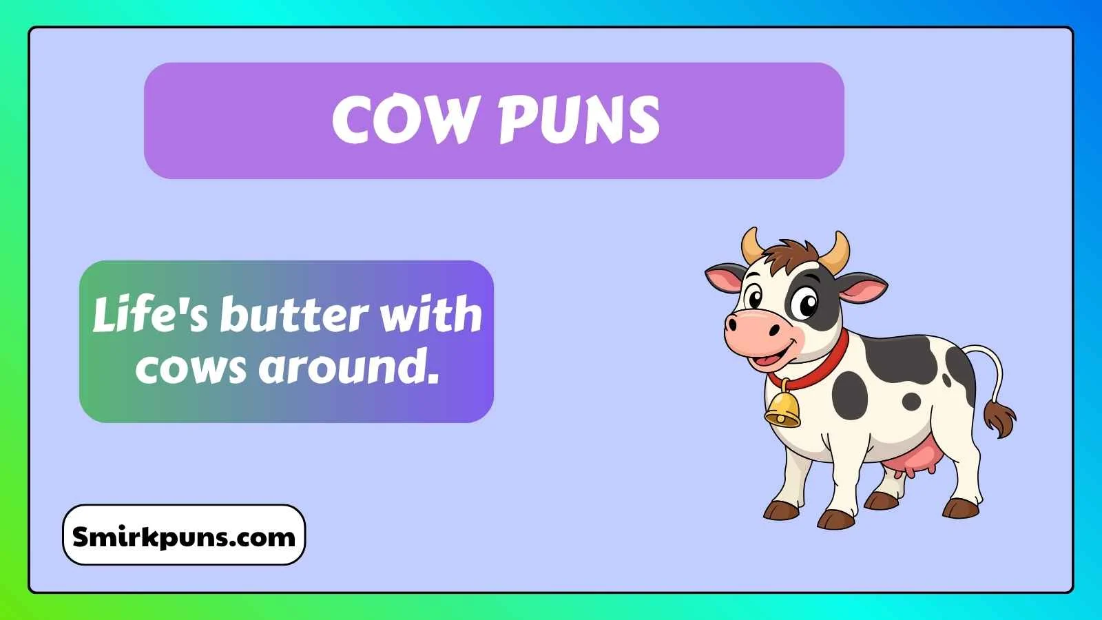Cow puns
