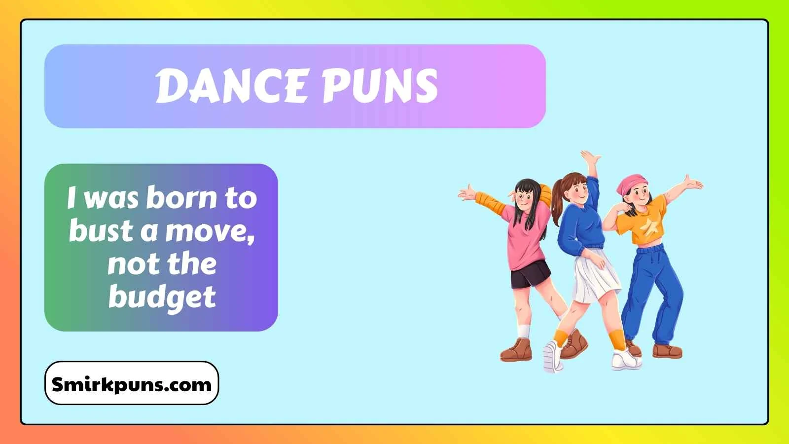 Dance puns