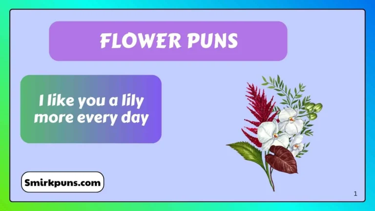 Flower Puns