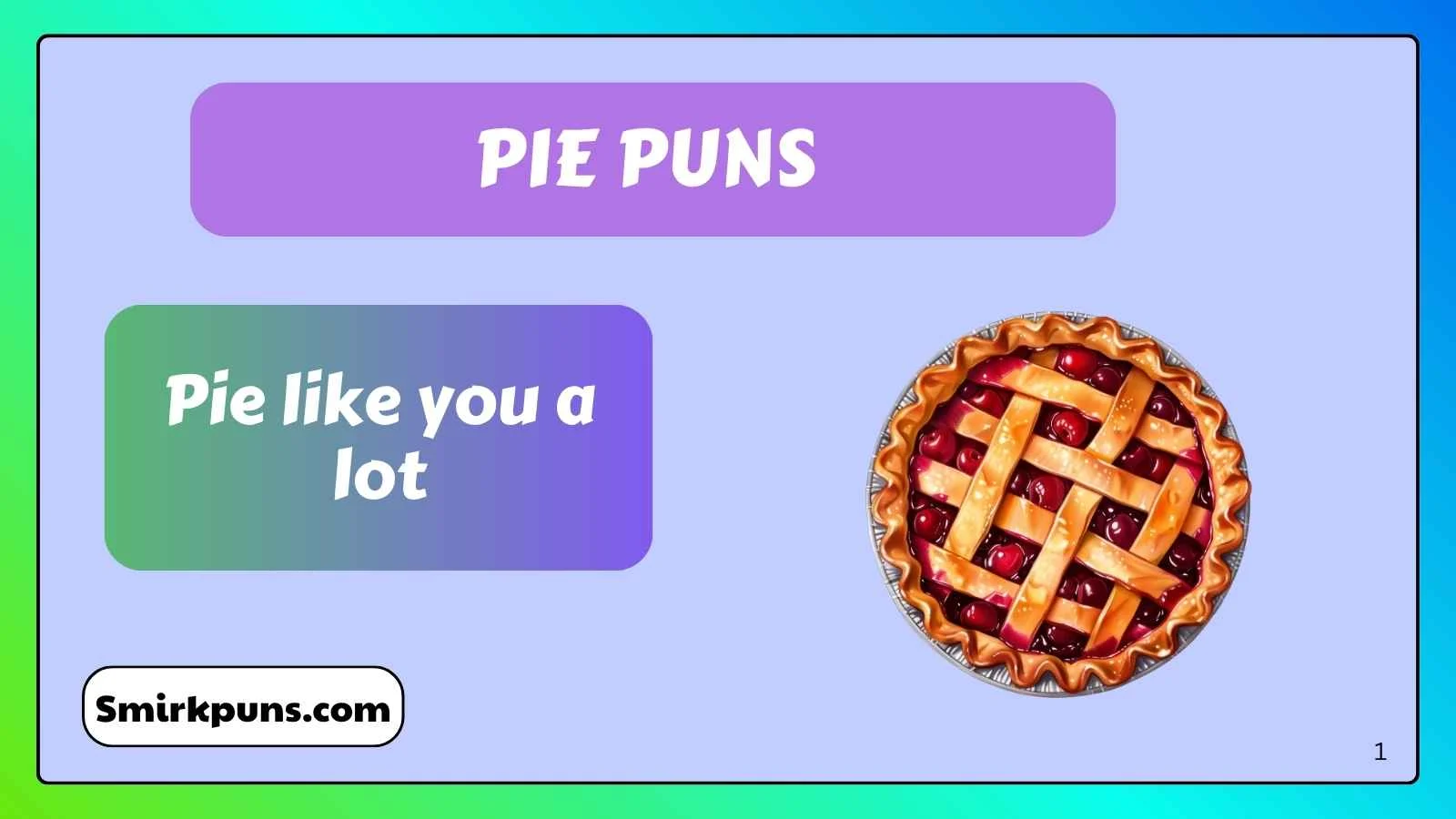 Pie Puns