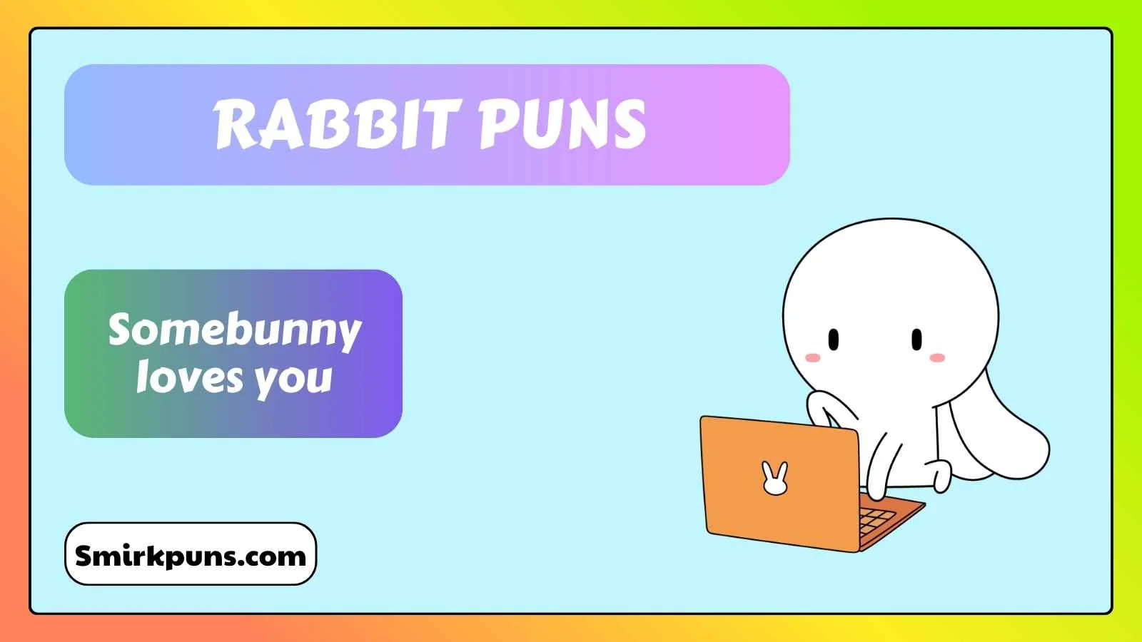 Rabbit puns